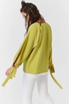 Блуза с оригинальными рукавами Fly(фото3)