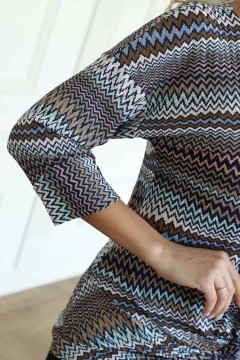 Стильная блуза с декоративным узлом Wisell(фото4)