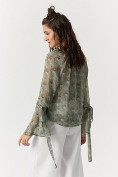 Модная блузка с принтом Fly(фото3)