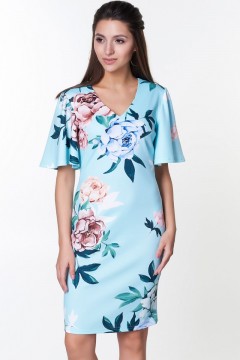 Прекрасное платье с цветочным принтом Каролина №3 Valentina
