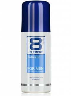 Парфюмированный дезодорант в аэрозольной упаковке для мужчин 8 Element Faberlic men