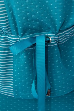 Элегантная блуза голубого цвета Wisell(фото6)