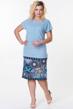 Чудесное летнее платье Мария №19 Valentina(фото2)