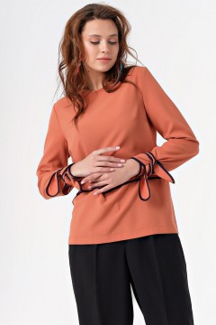 Женская блуза с контрастной отделкой Fly