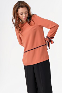 Женская блуза с контрастной отделкой Fly(фото5)