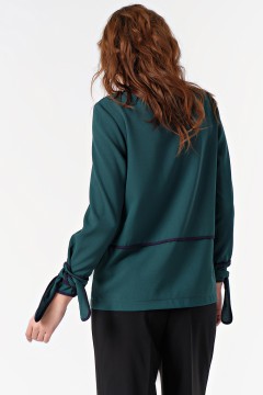 Женская блуза с контрастной отделкой Fly(фото3)