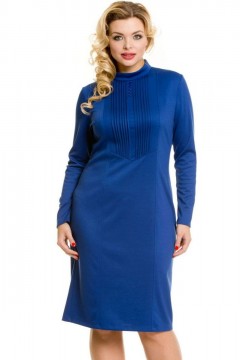 Эффектное синее платье Venusita
