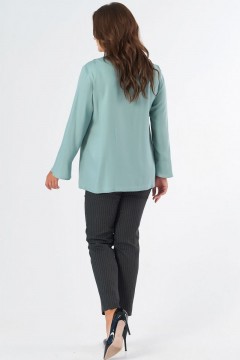 Женская блуза пыльно-бирюзового цвета Fly(фото3)