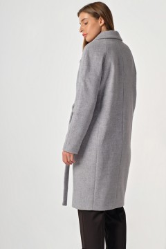 Модное пальто с карманами Fly(фото4)