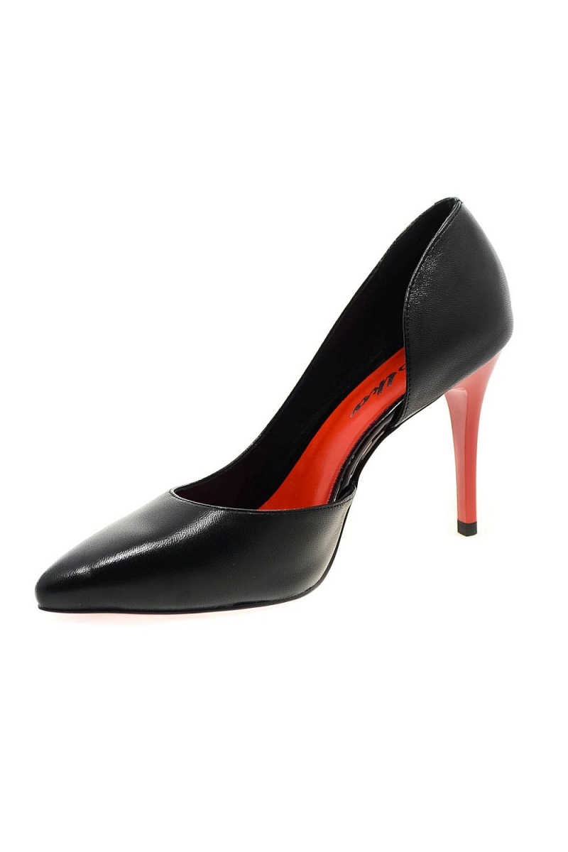 Туфли с черной подошвой. Molka "4f2977". Туфли Molka. Черные туфли с красной подошвой. Туфли женские с красной подошвой.