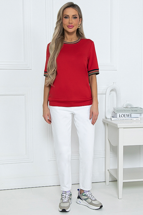 Джемпер трикотажный с коротким рукавом Avili(фото2)