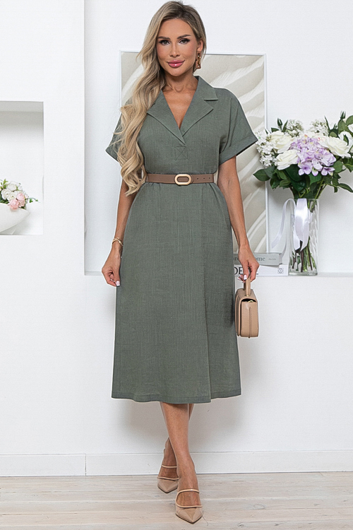 Платье льняное с карманами Avili(фото9)