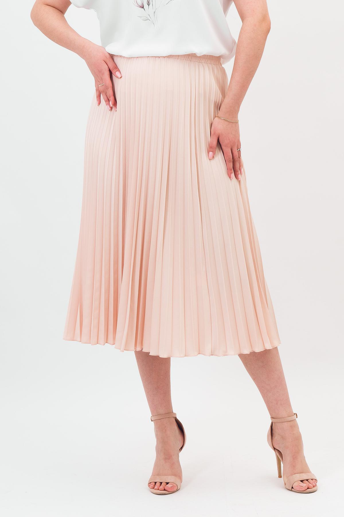 Юбка гофрированная кремового цвета Braslava(фото2)