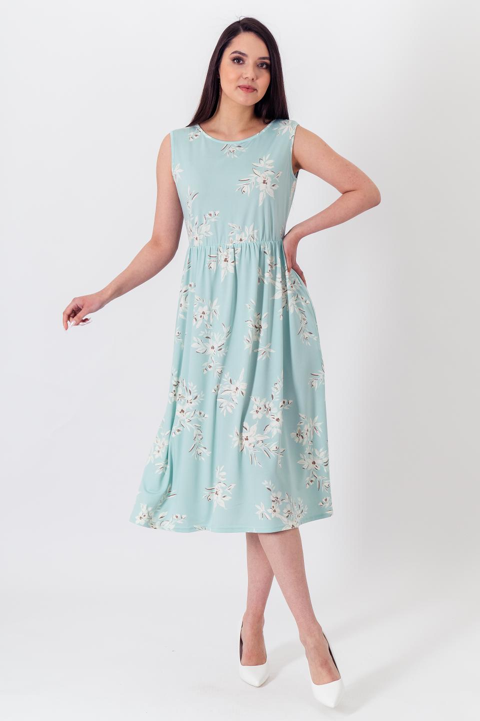 Сарафан трикотажный с карманами Braslava