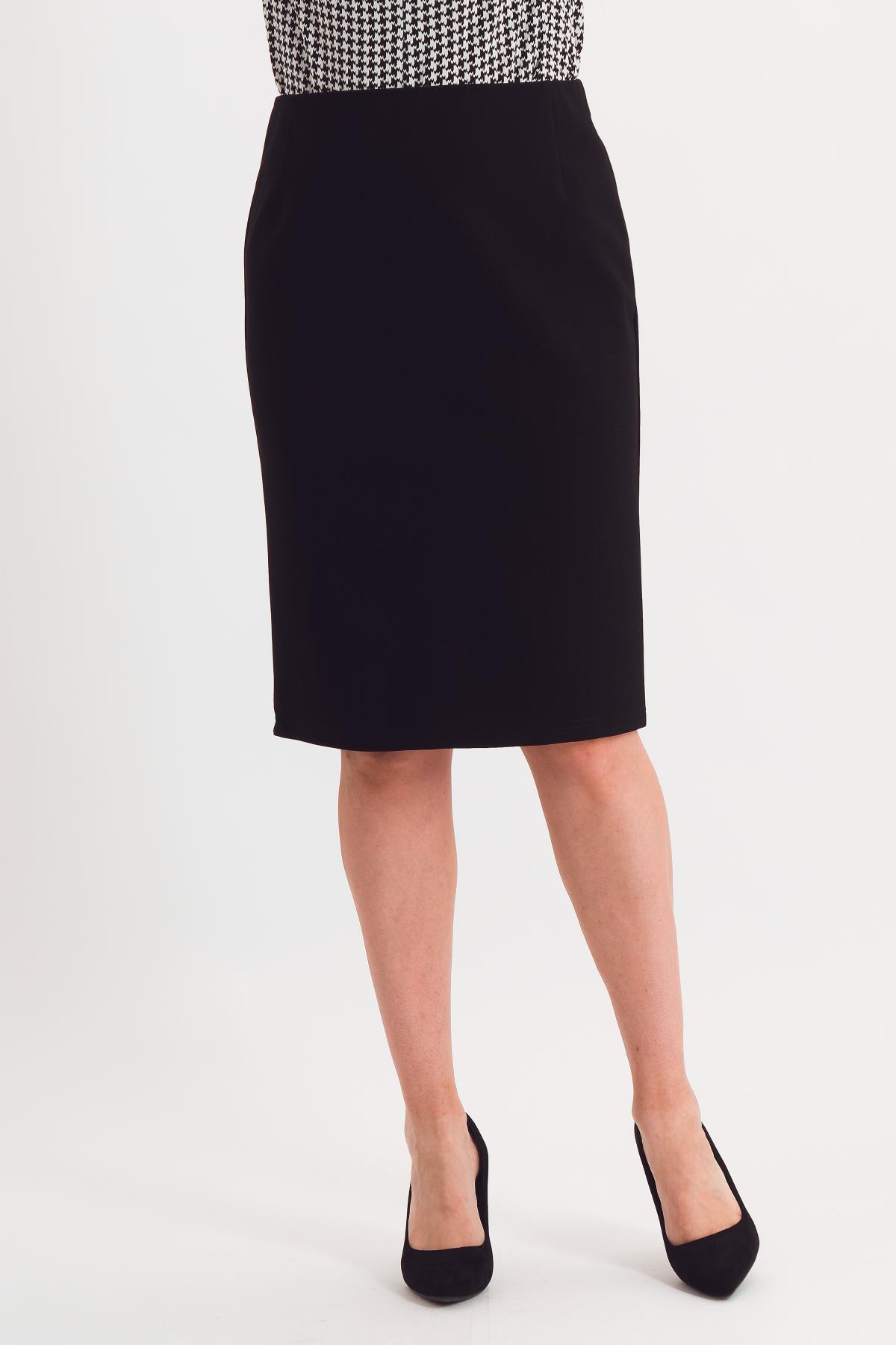 Юбка-карандаш светло-зелёная из искусственной замши Braslava(фото4)