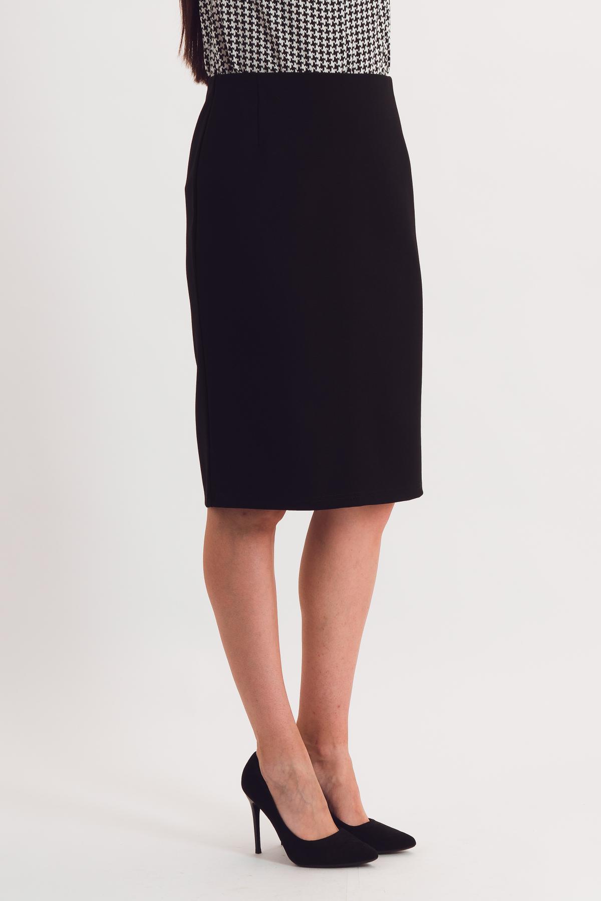 Юбка-карандаш светло-зелёная из искусственной замши Braslava(фото5)