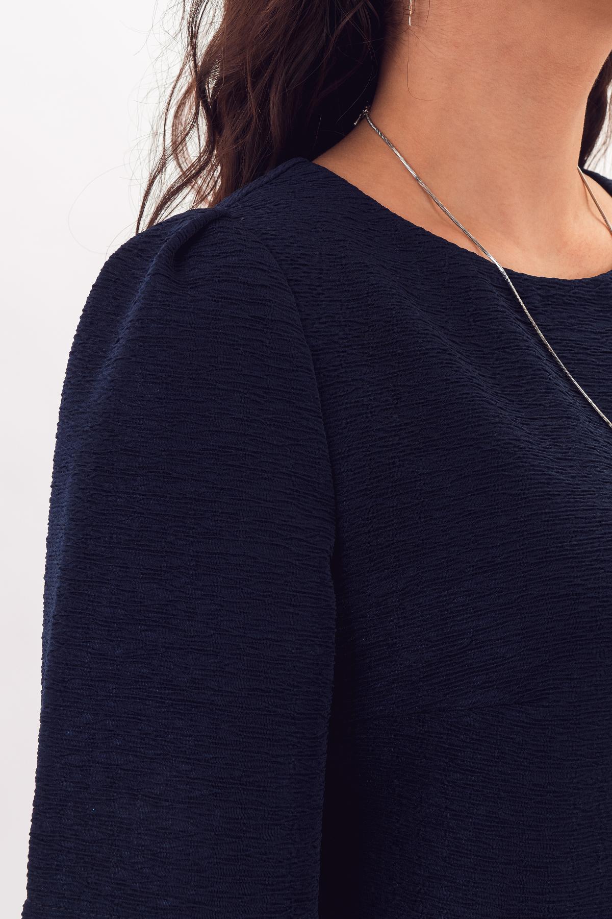 Платье короткое синего цвета Braslava(фото3)