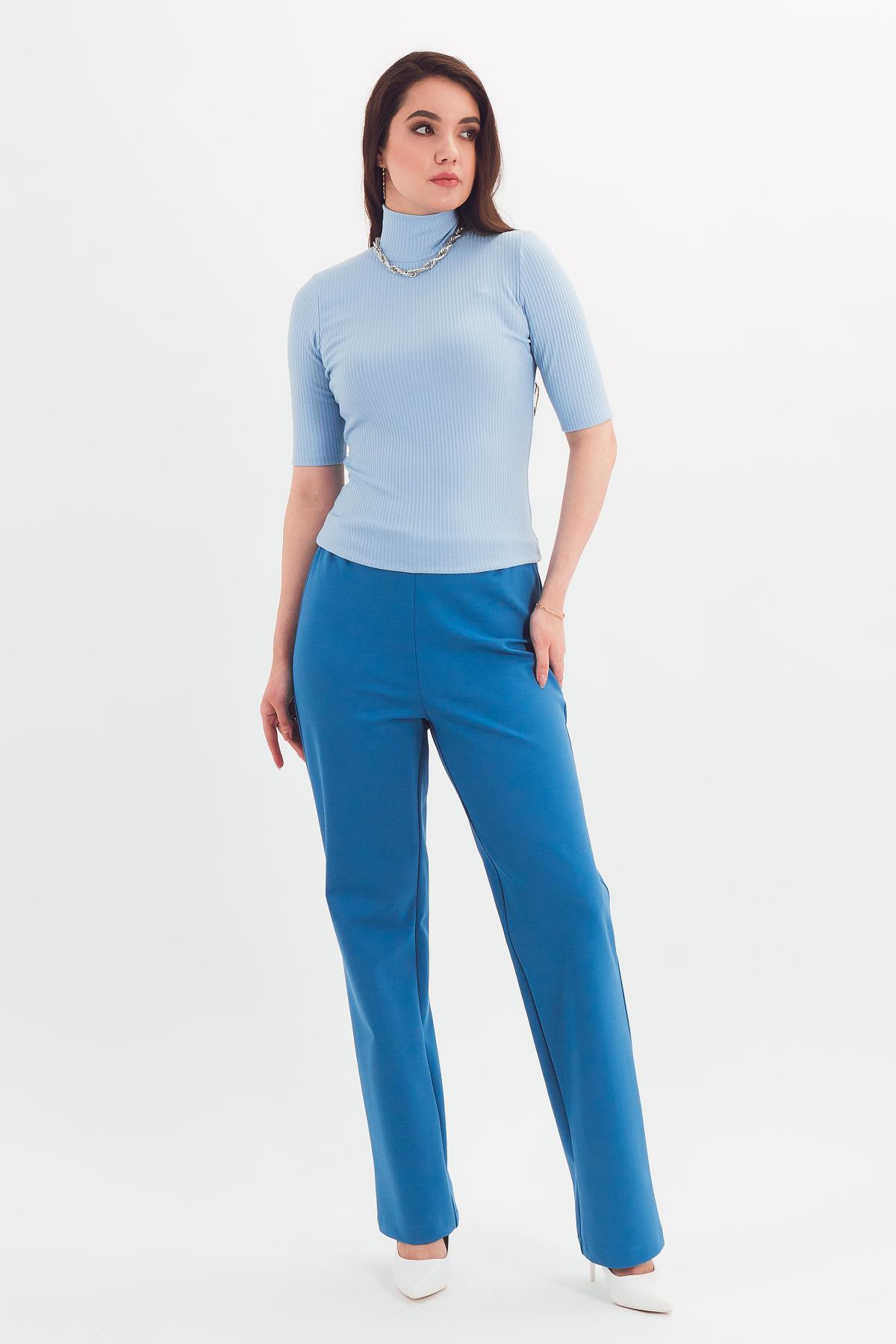 Водолазка трикотажная голубого цвета Braslava(фото2)