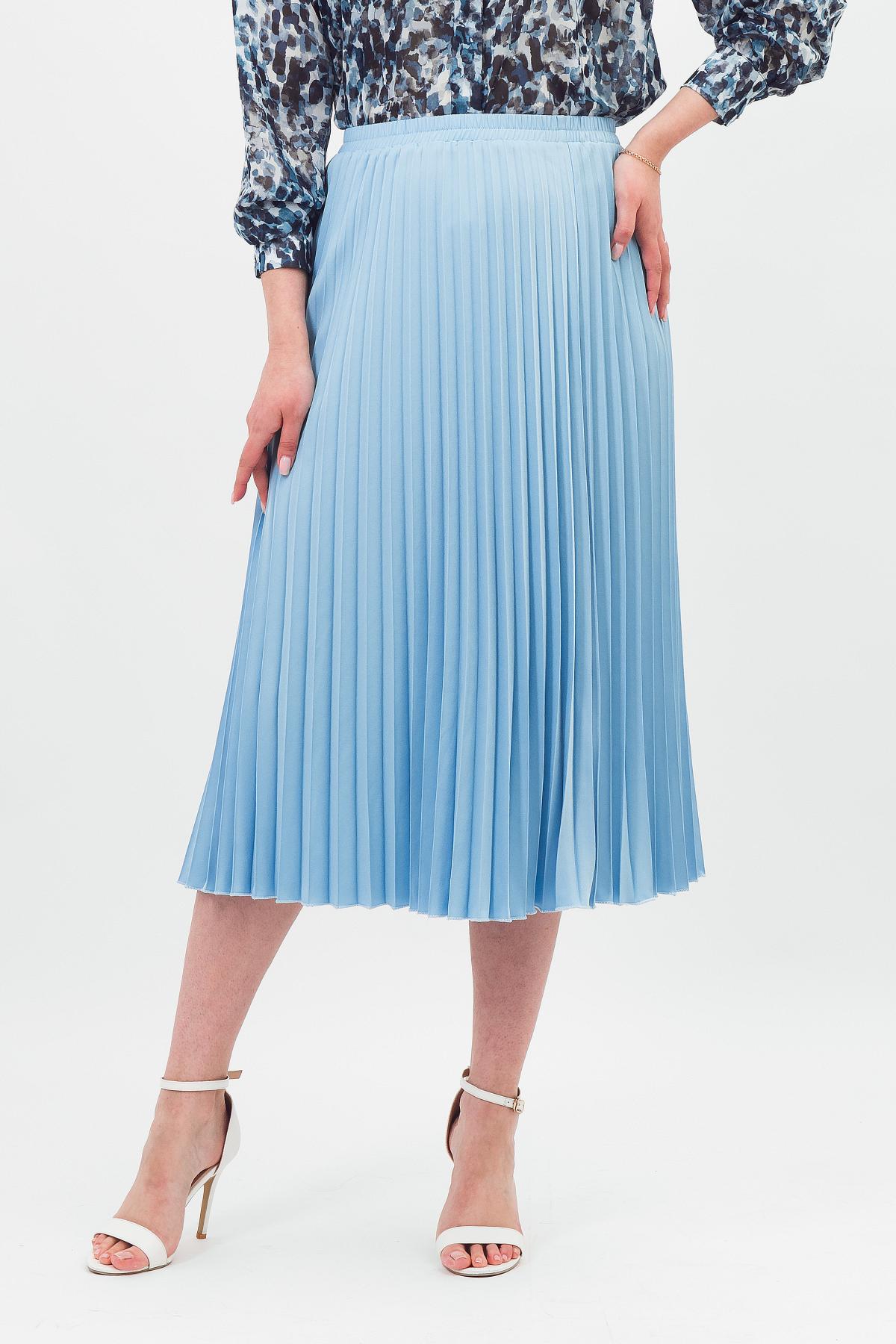 Юбка гофрированная голубого цвета Braslava(фото2)