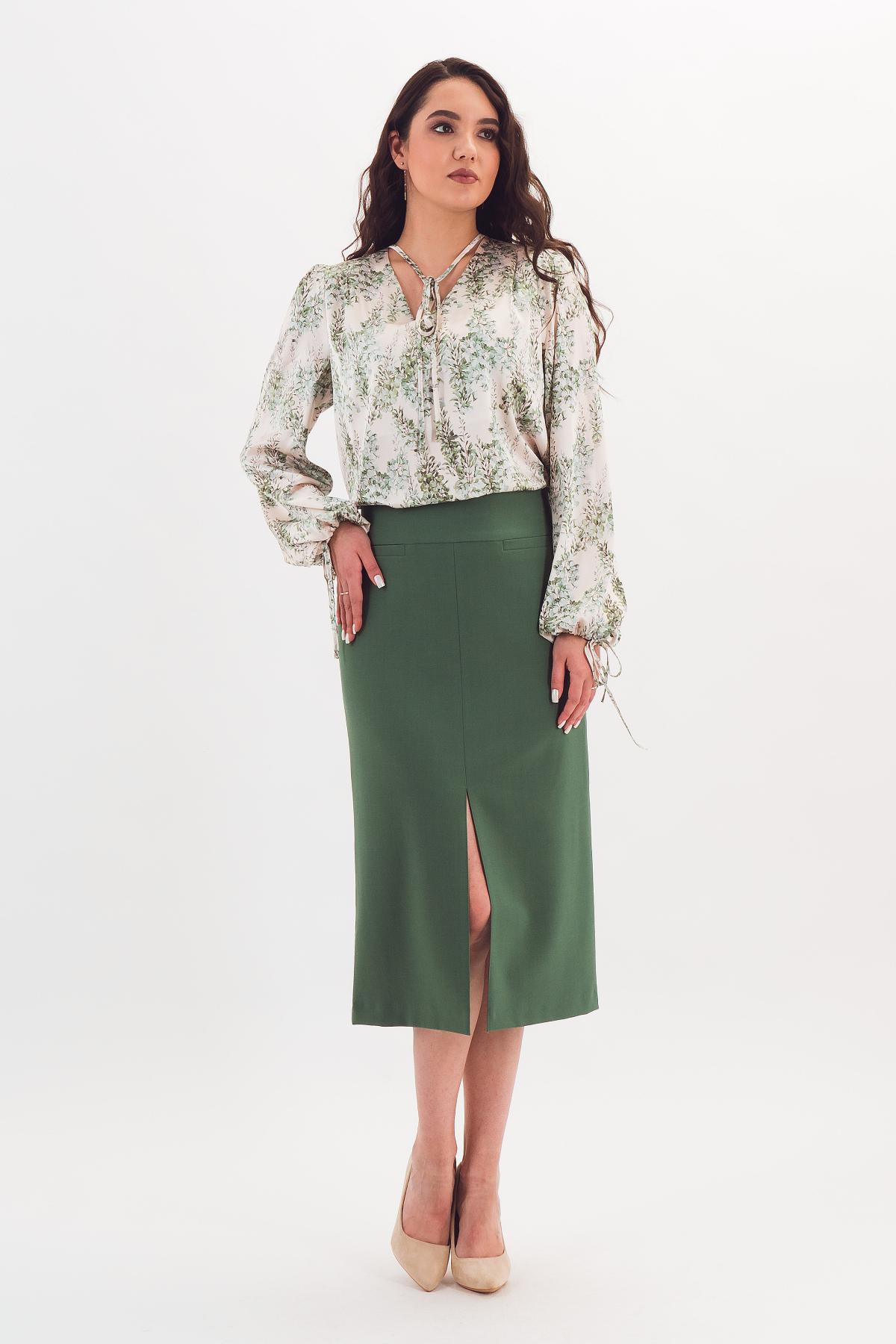 Блузка светлая с длинными рукавами Braslava(фото2)