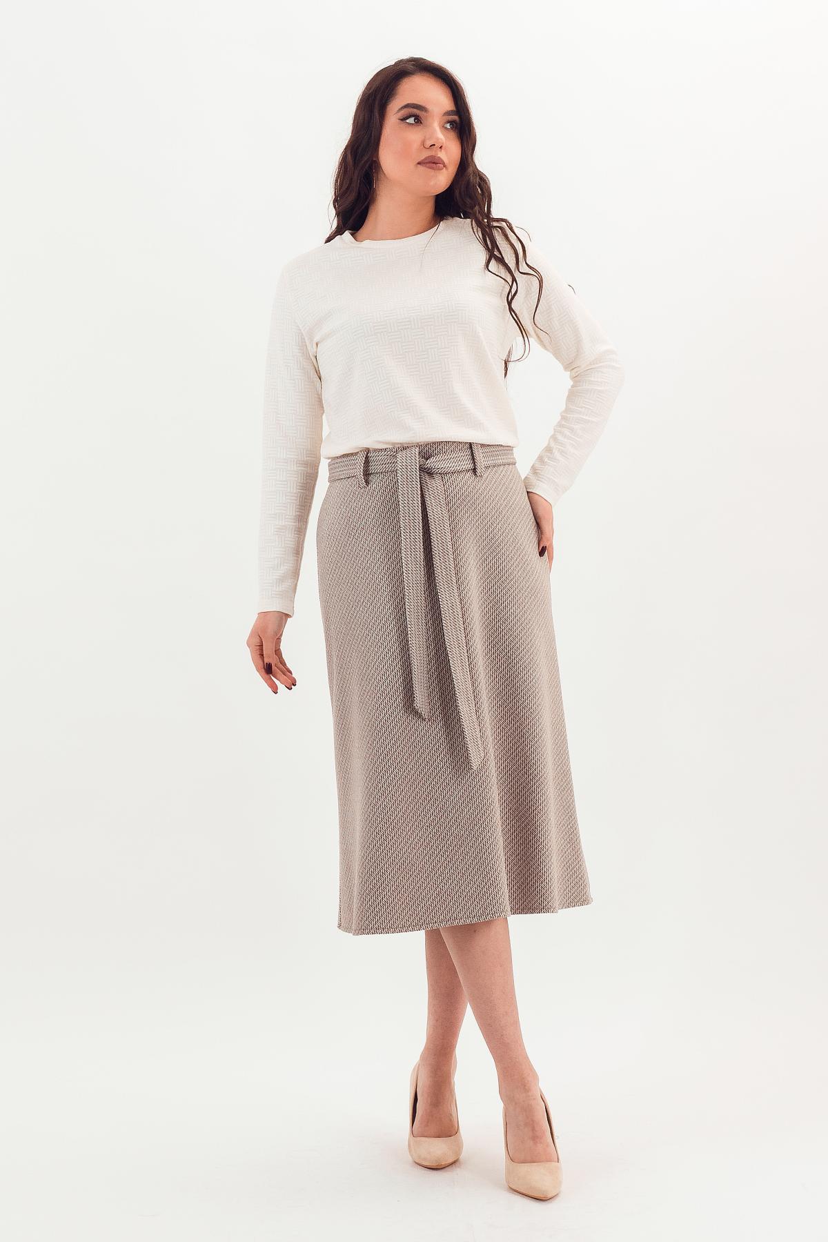 Лонгслив трикотажный белого цвета Braslava(фото2)