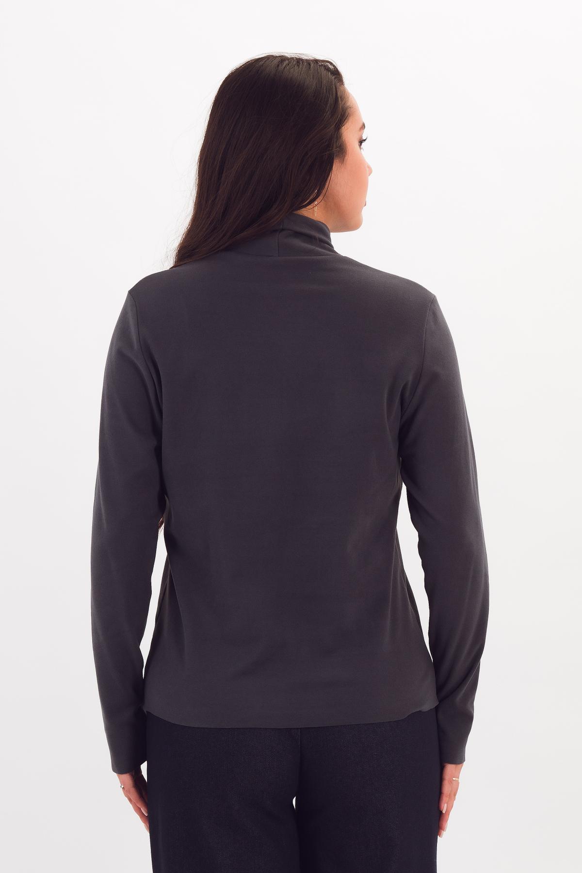 Водолазка тёмно-серая трикотажная Braslava(фото5)