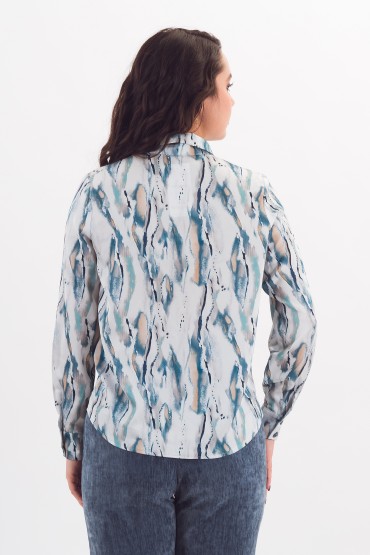 Рубашка женская с принтом Braslava(фото7)