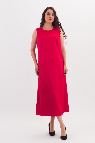 Платье красное без рукавов Braslava(фото2)
