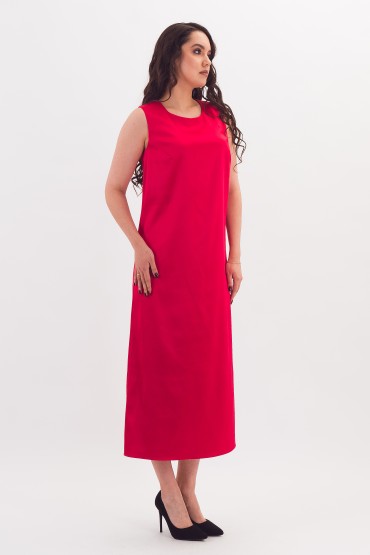 Платье красное без рукавов Braslava(фото3)