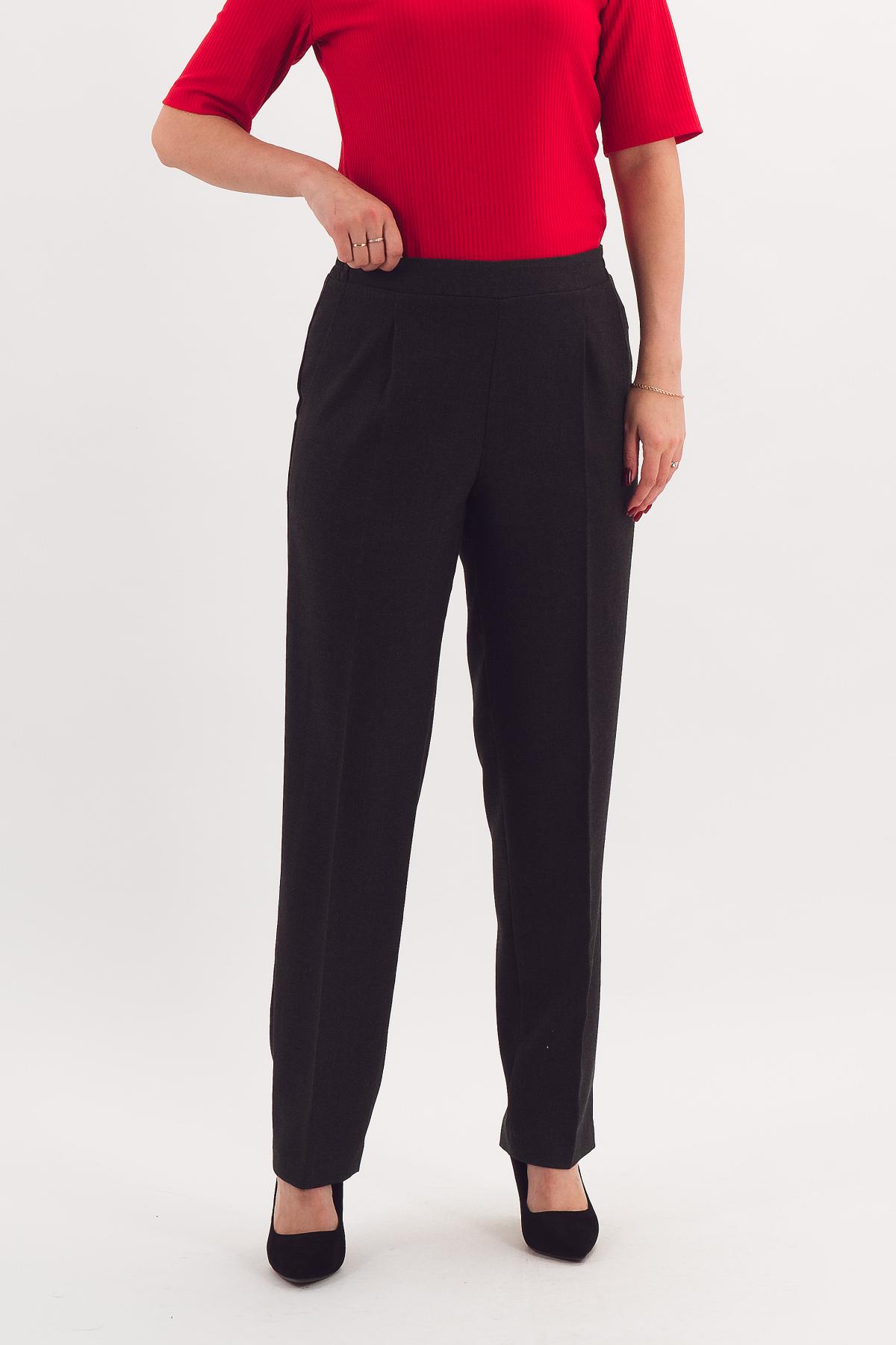 Брюки классические тёмно-серые Braslava(фото2)