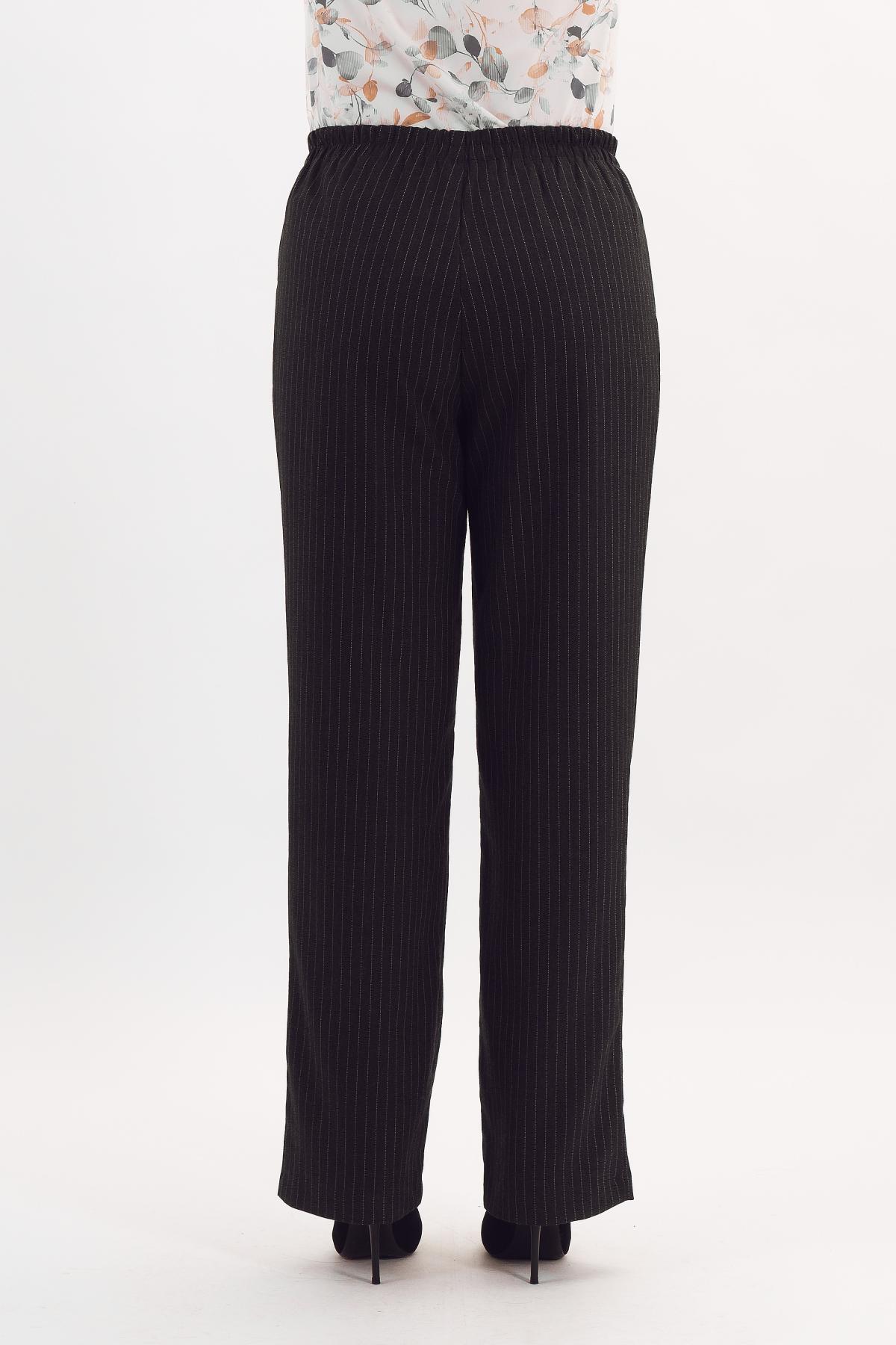 Брюки тёмно-серые в полоску Braslava(фото6)