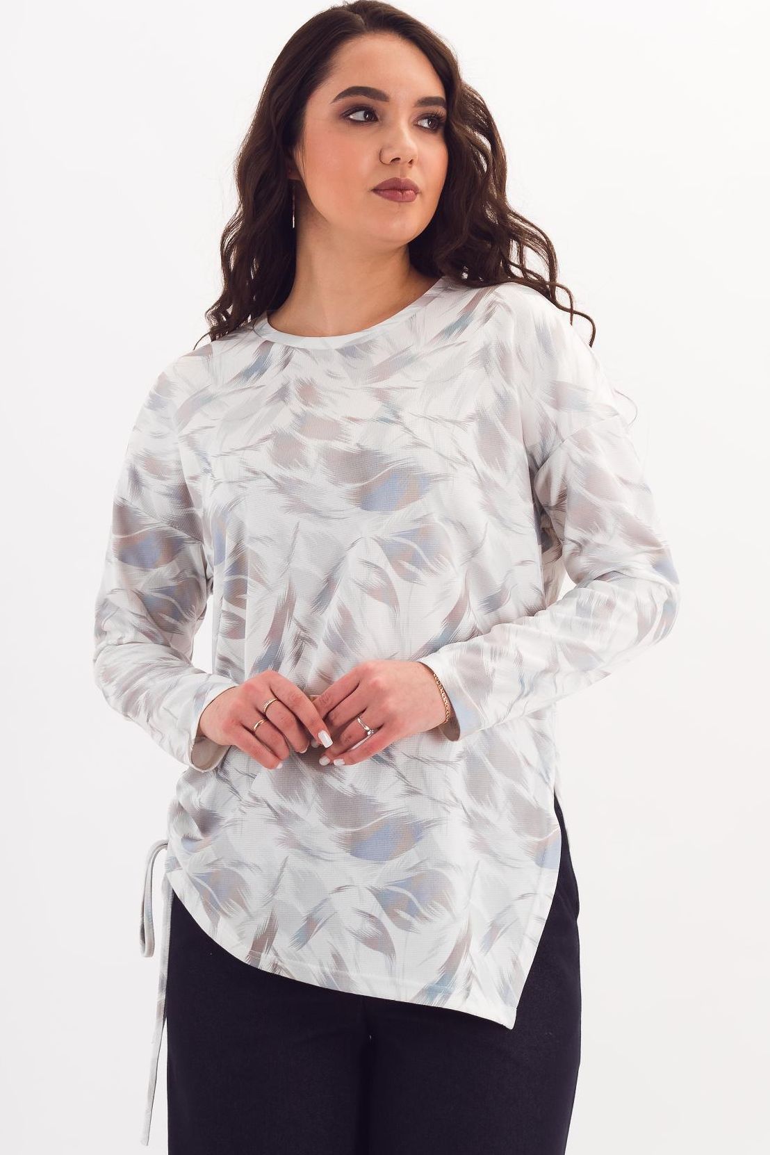 Туника трикотажная с принтом Braslava