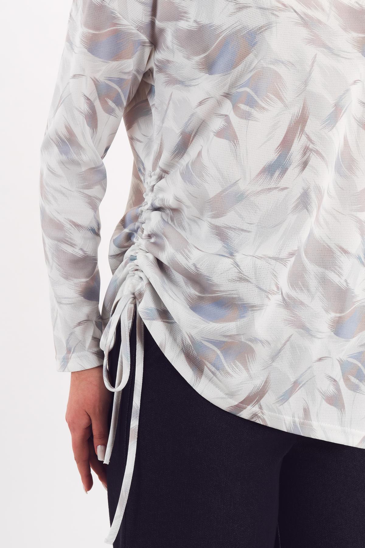 Туника трикотажная с принтом Braslava(фото6)