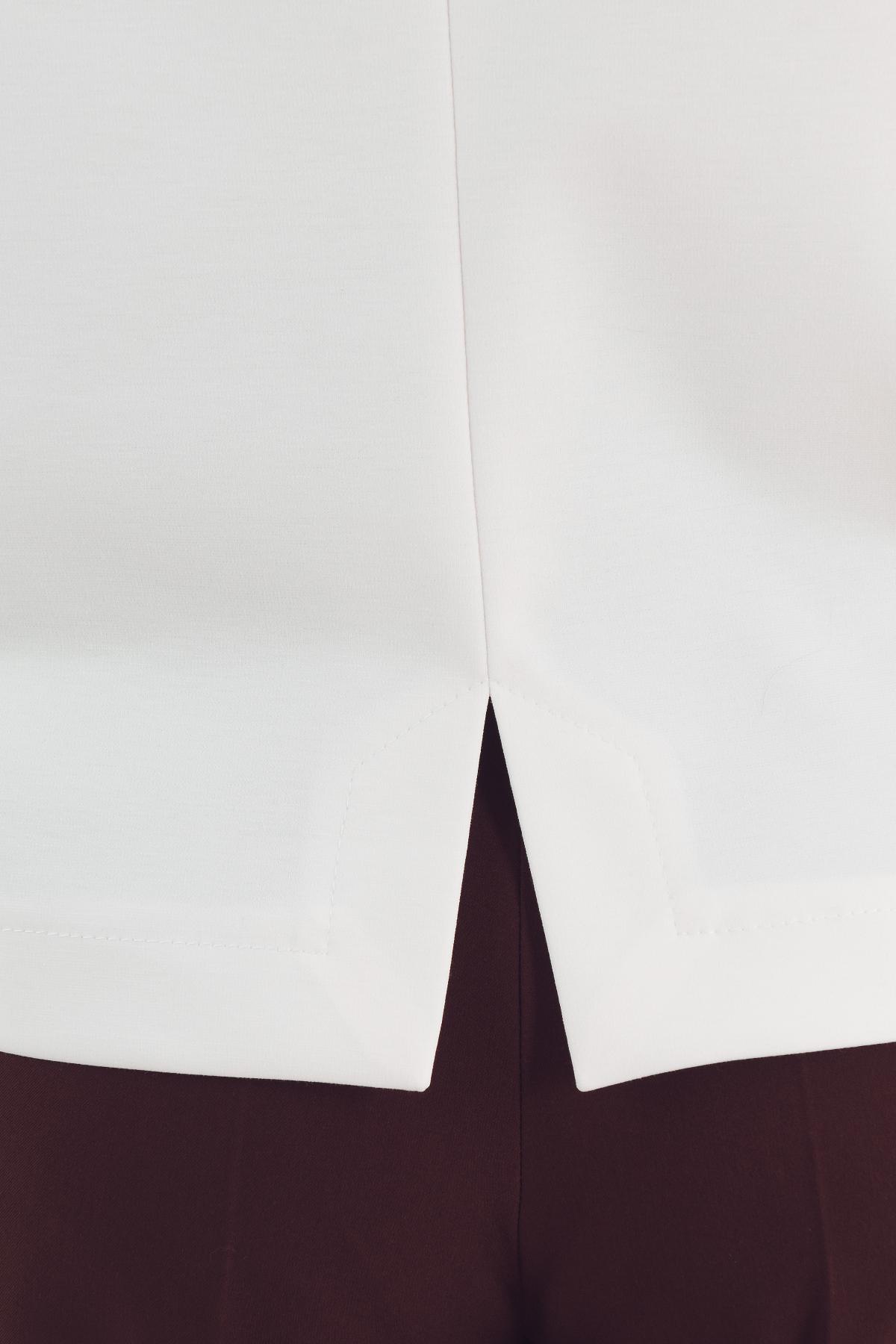 Джемпер трикотажный молочного цвета Braslava(фото5)