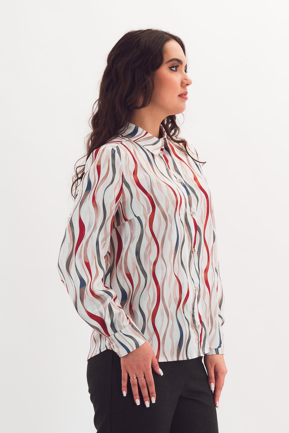 Рубашка женская с принтом Braslava(фото5)