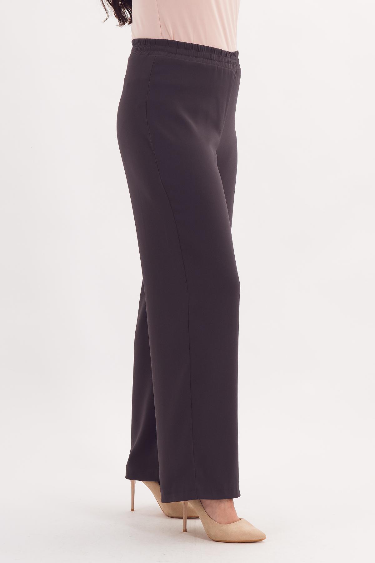Брюки-палаццо тёмно-серые Braslava(фото5)