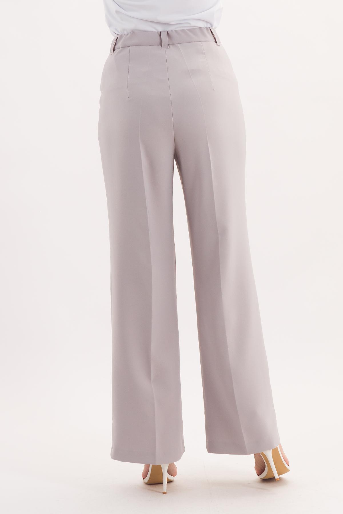 Брюки классические светло-серого цвета Braslava(фото7)