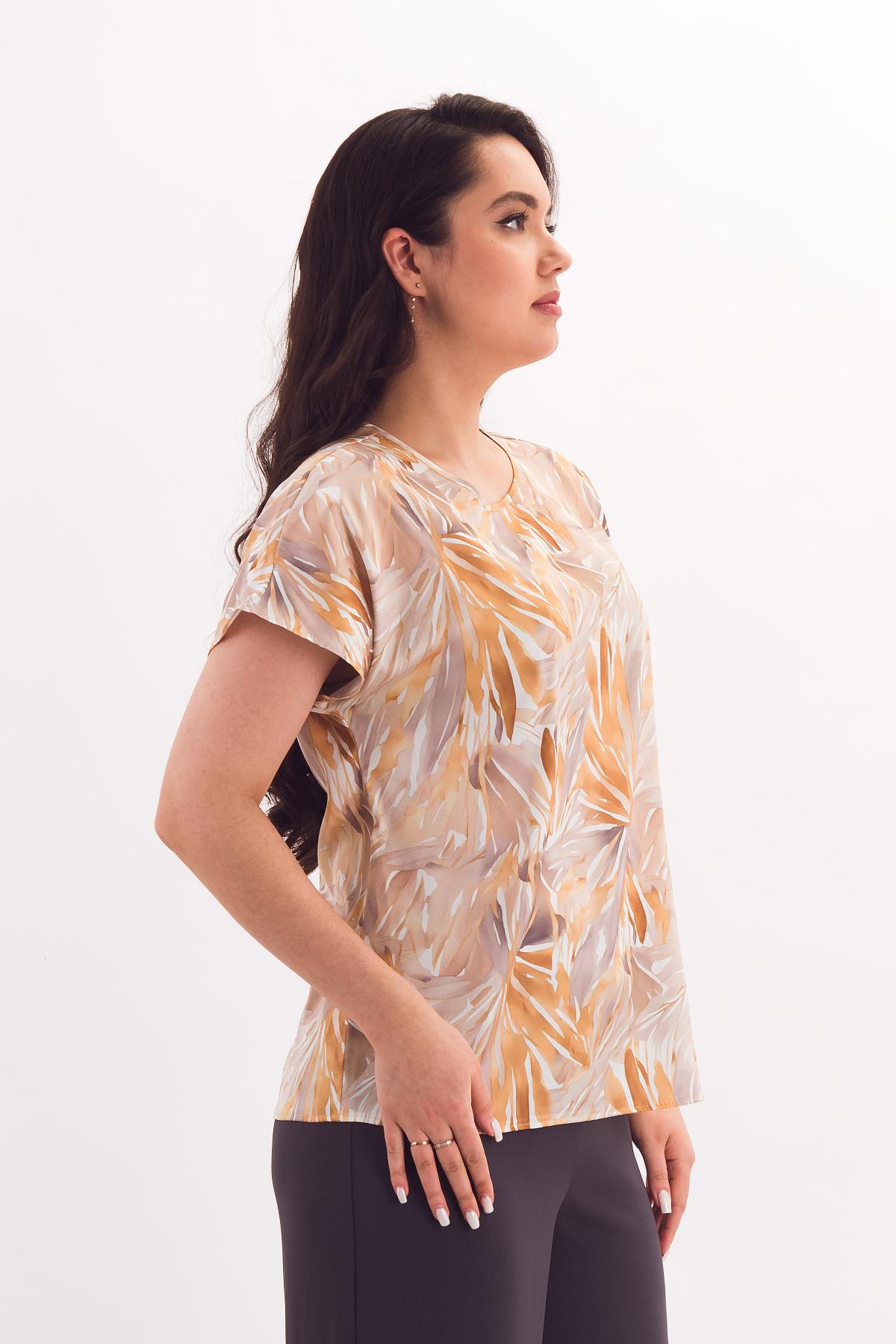 Блузка лёгкая с коротким рукавом Braslava(фото4)