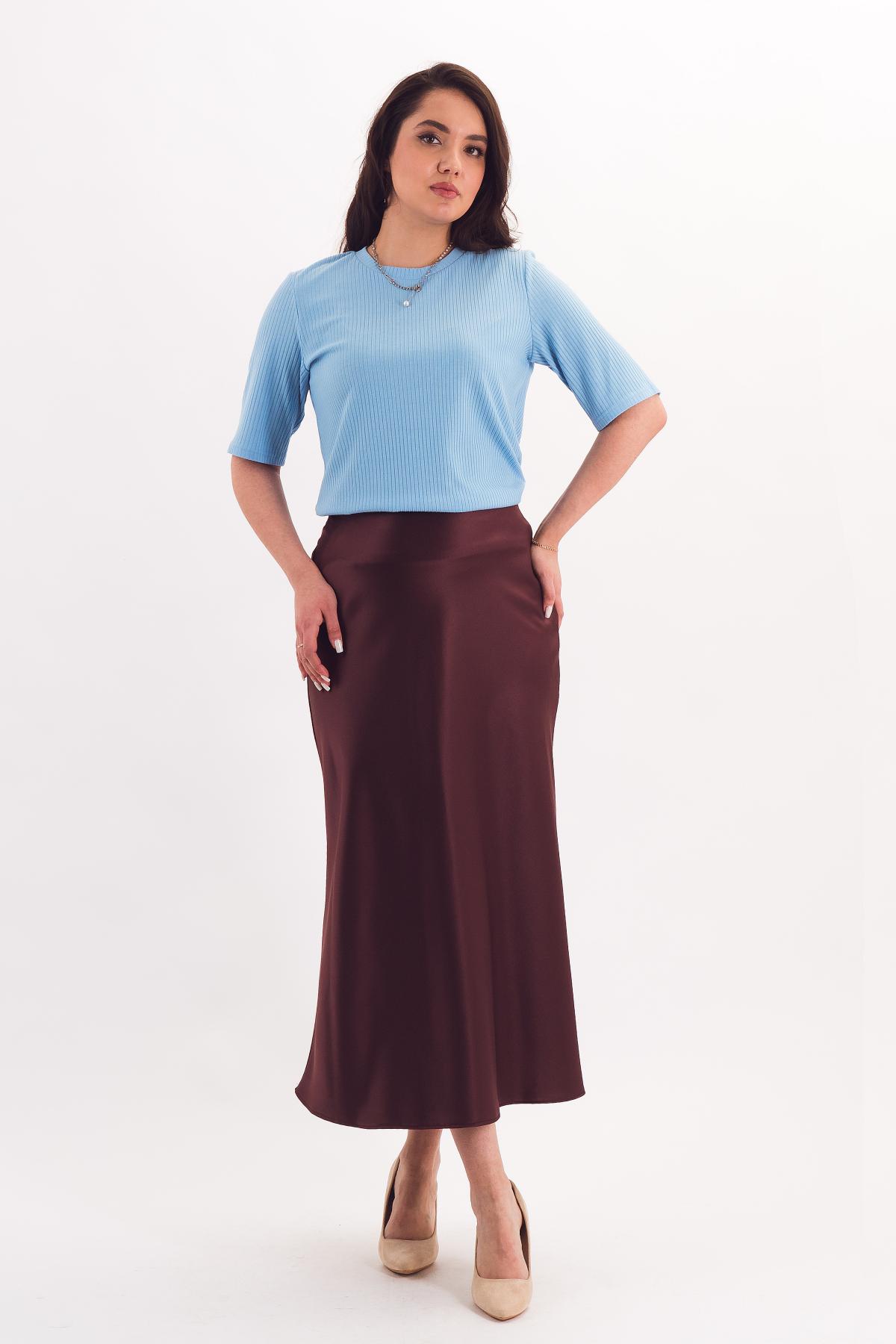 Футболка трикотажная голубая Braslava(фото2)