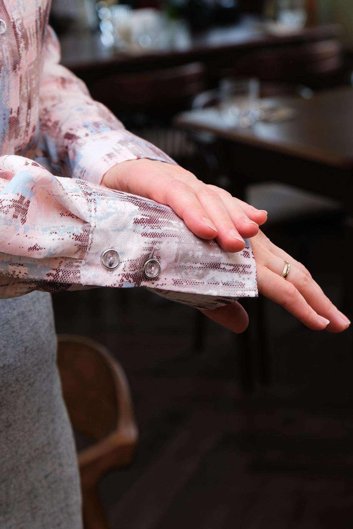 Рубашка женская с принтом Braslava(фото4)