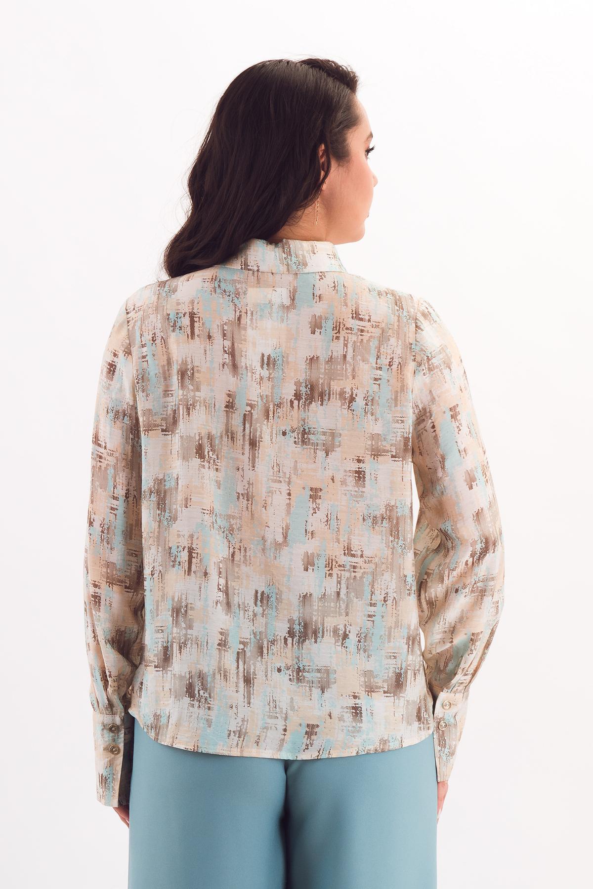 Рубашка женская с принтом Braslava(фото6)