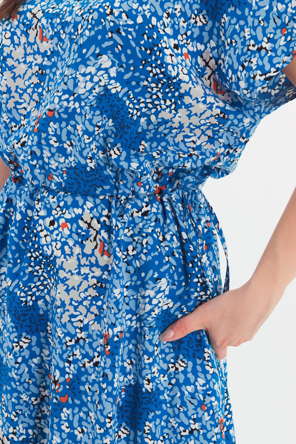 Платье синее с кулиской Braslava(фото3)