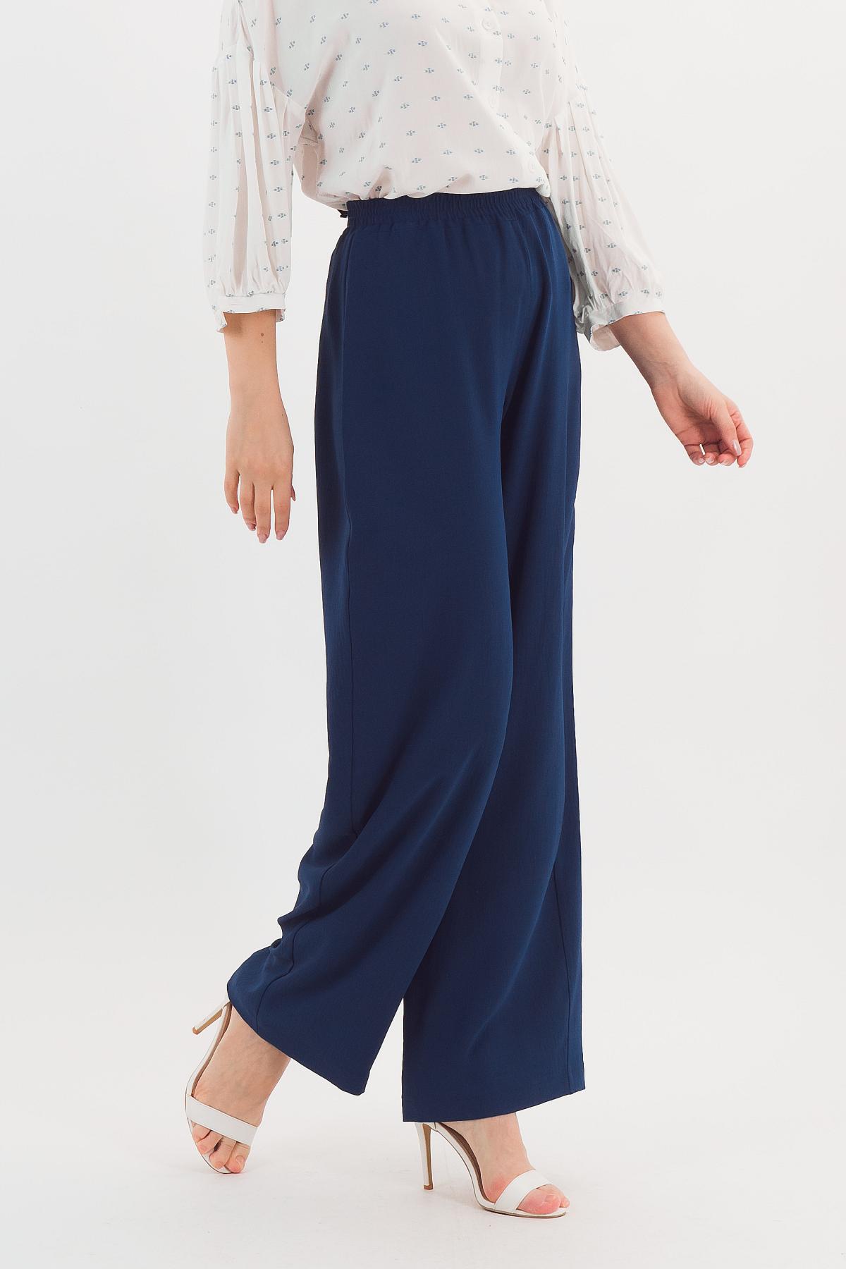 Брюки-палаццо синего цвета Braslava(фото2)