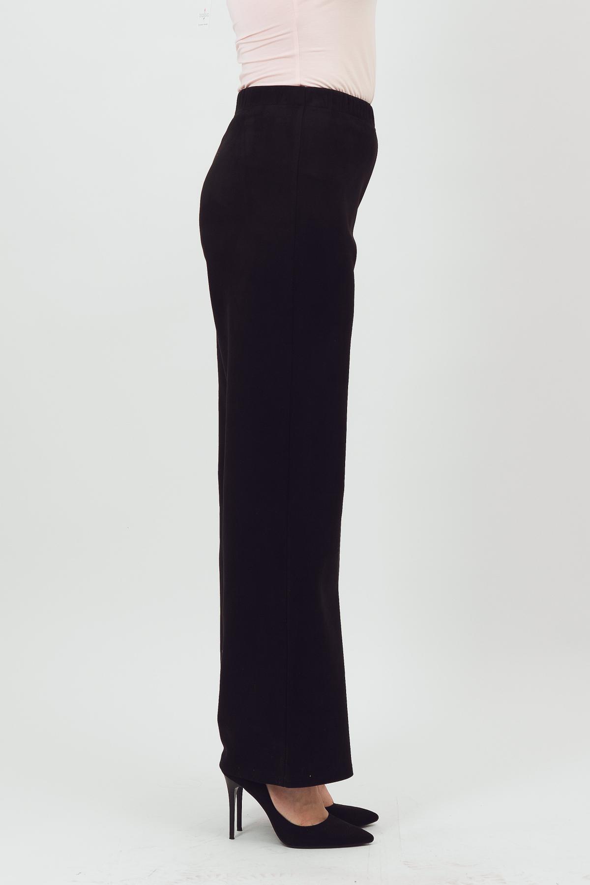 Брюки чёрные трикотажные Braslava(фото3)