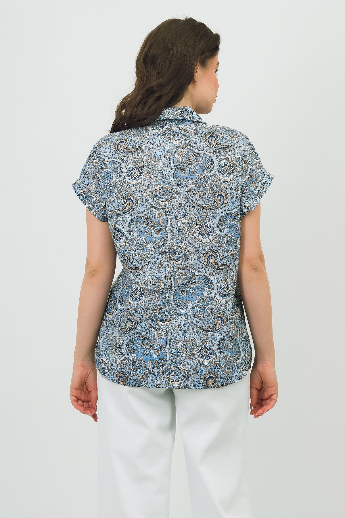 Рубашка лёгкая с коротким рукавом Braslava(фото4)