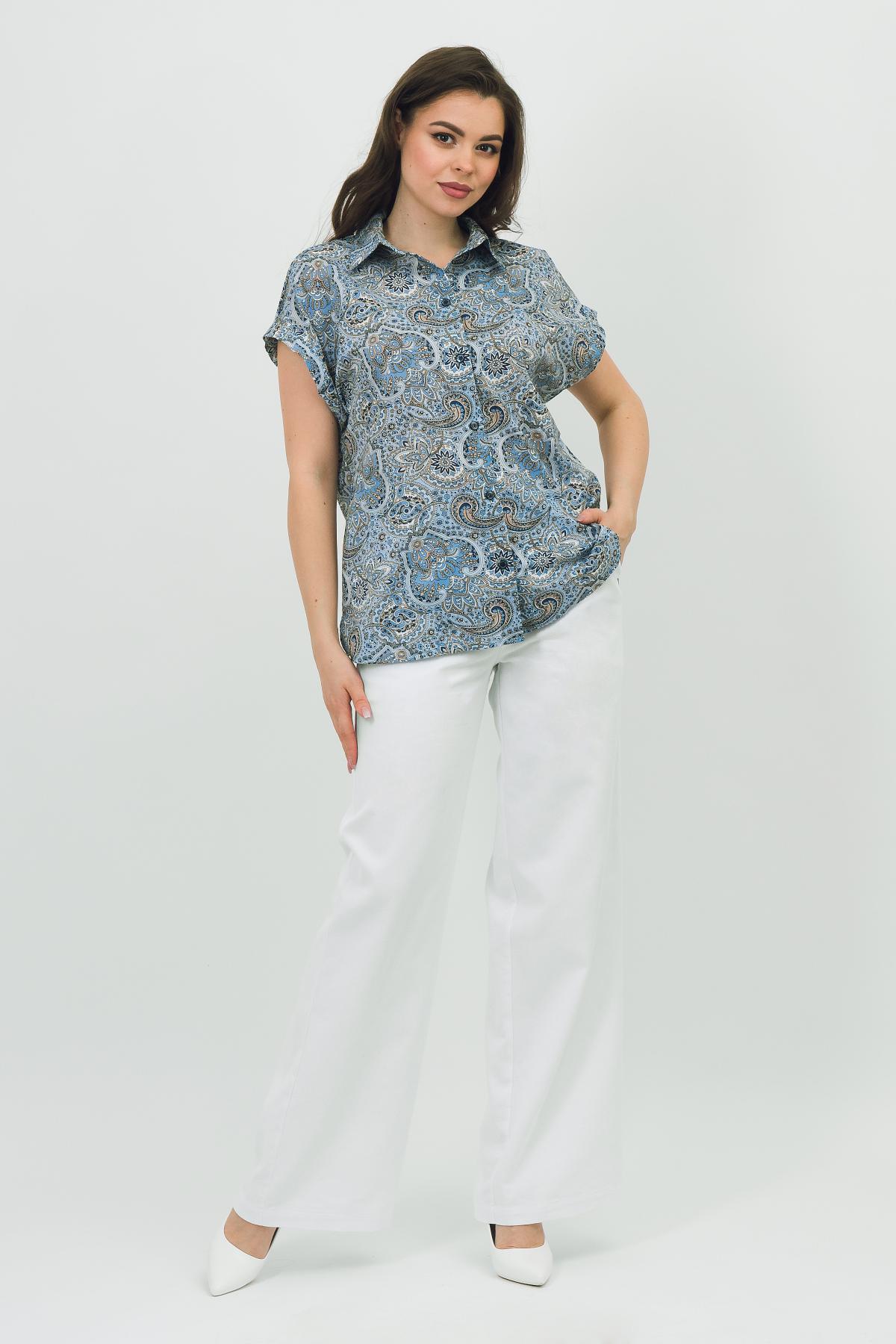 Рубашка лёгкая с коротким рукавом Braslava(фото2)