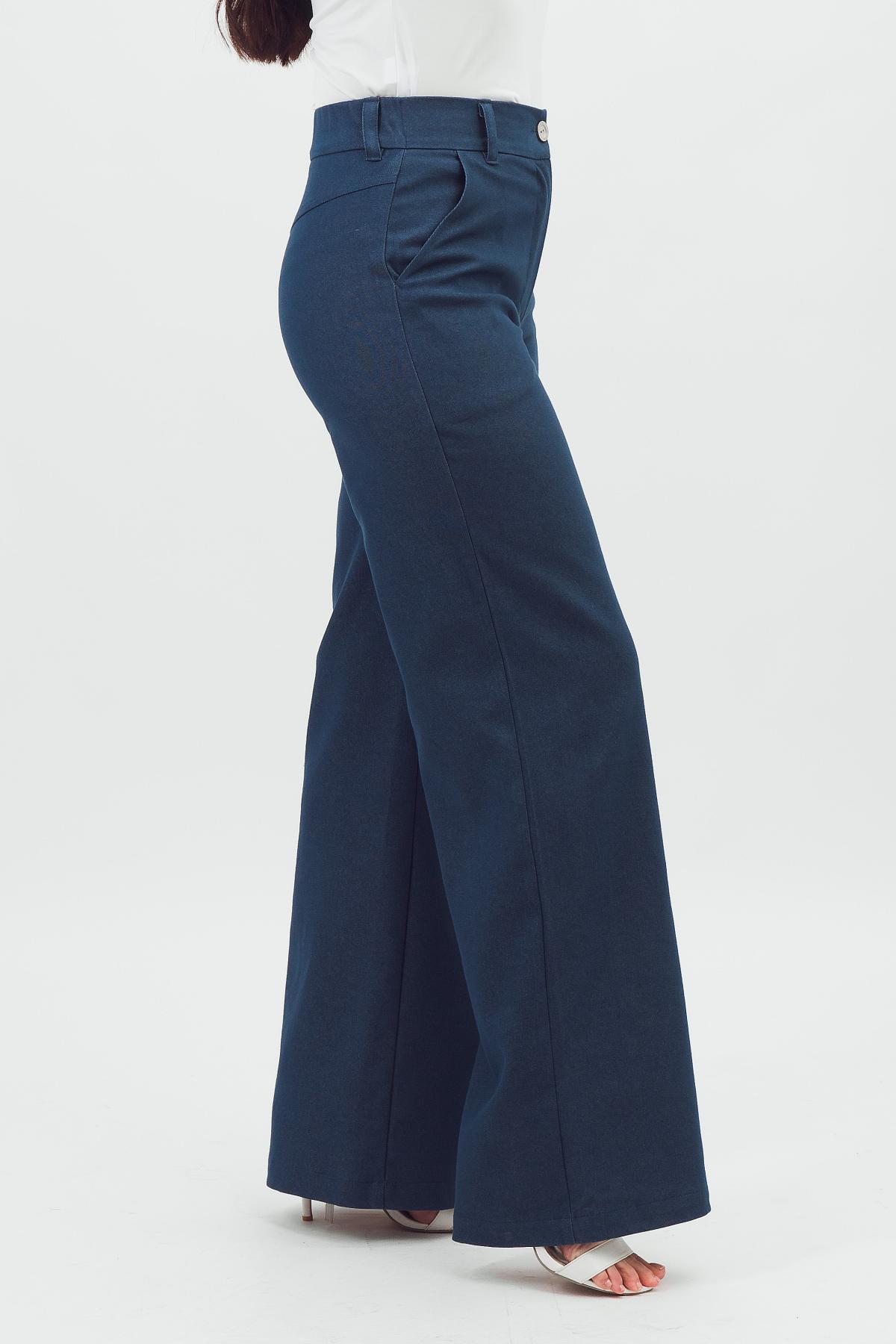 Брюки прямые светло-синие Braslava(фото5)