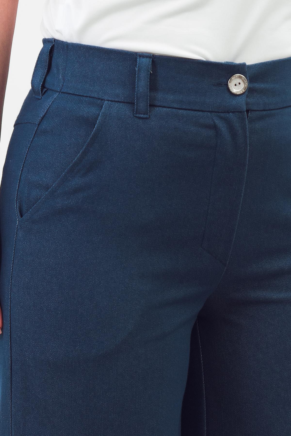 Брюки прямые светло-синие Braslava(фото4)