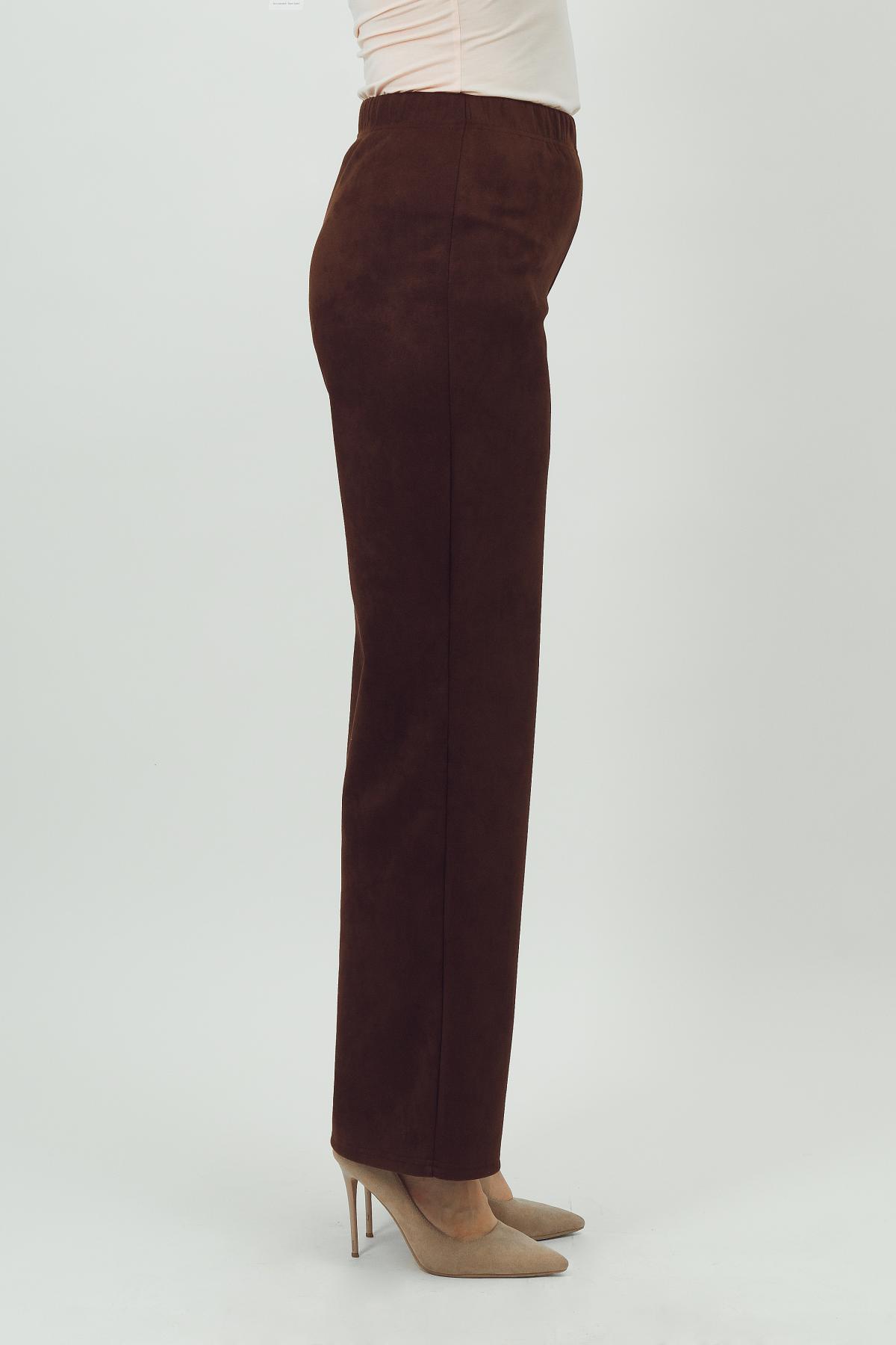 Брюки трикотажные коричневого цвета Braslava(фото3)
