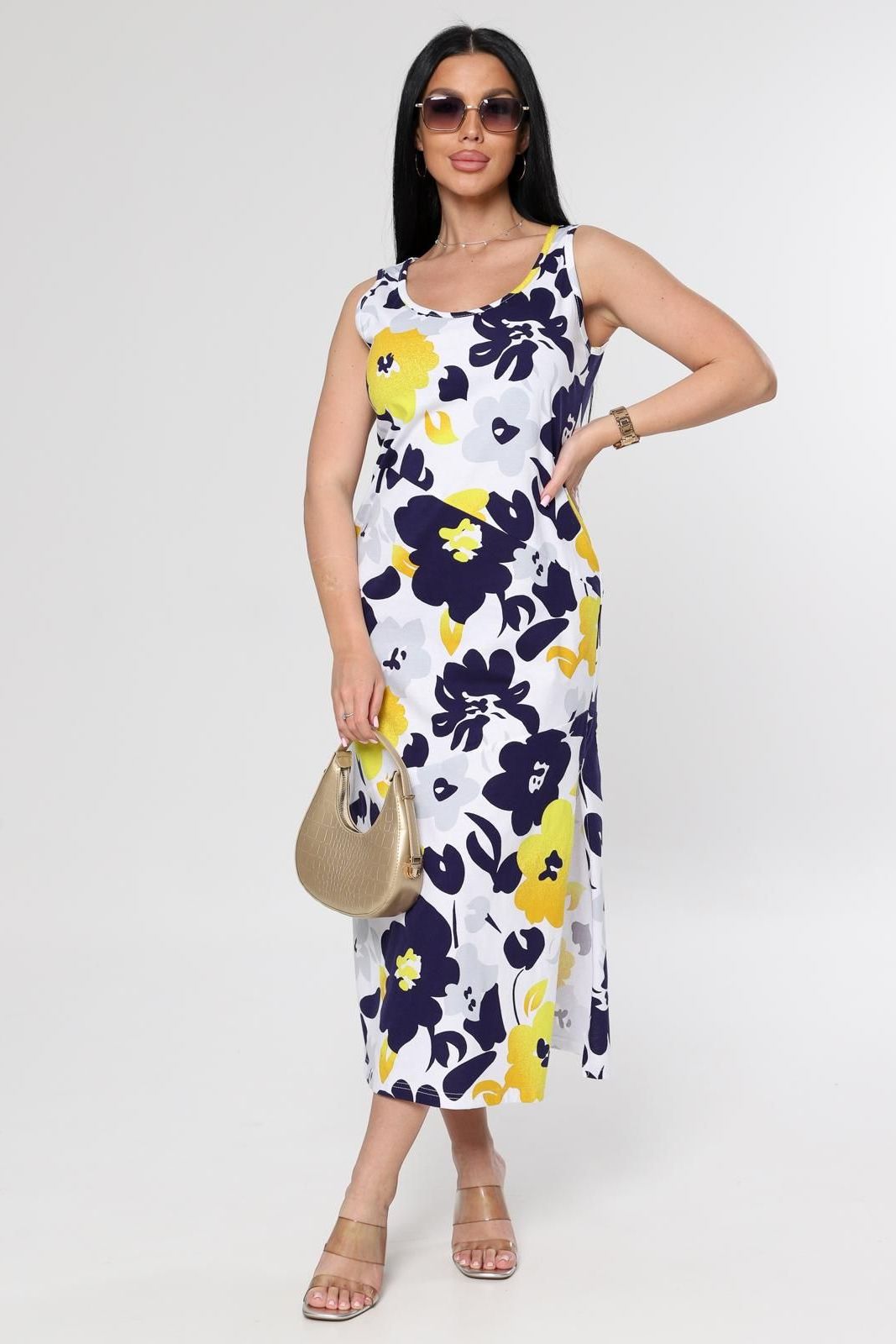 Платье трикотажное без рукавов Iv-capriz